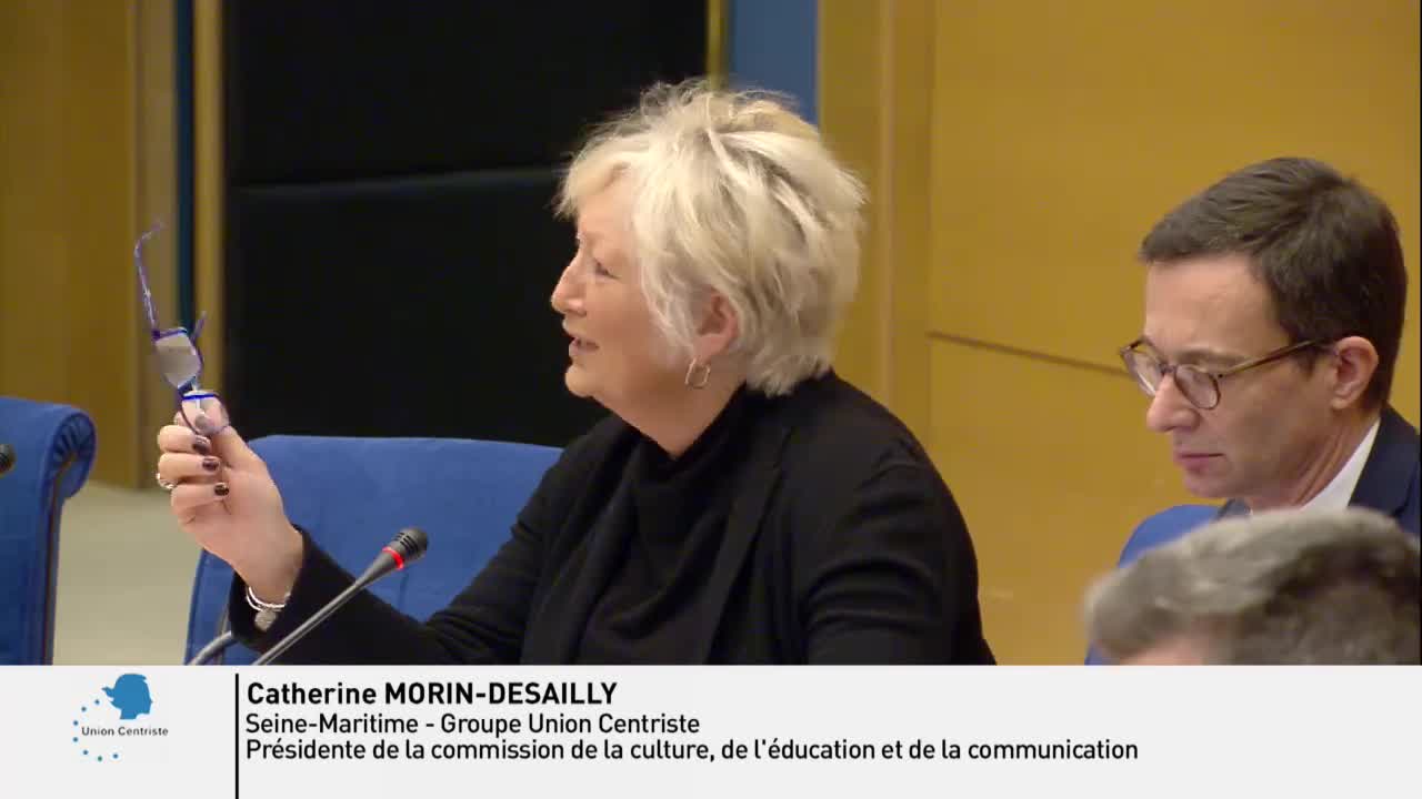 Audition sur les conservatoires