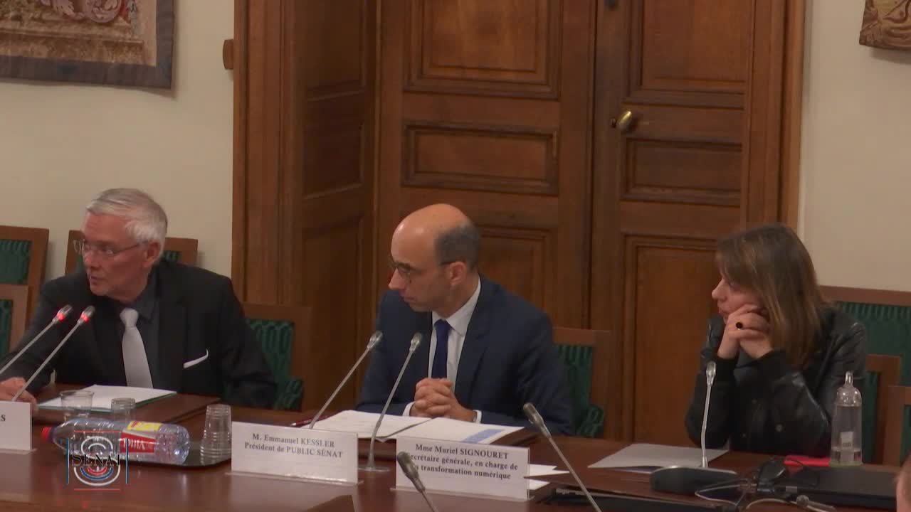 Audition de M. Emmanuel Kessler, président de Public Sénat