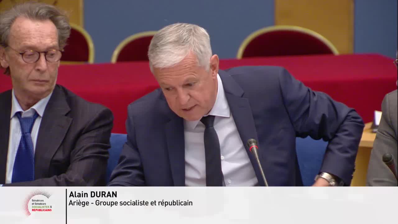 Audition plénière - Agence nationale de sécurité sanitaire de l'alimentation, de l'environnement et du travail
