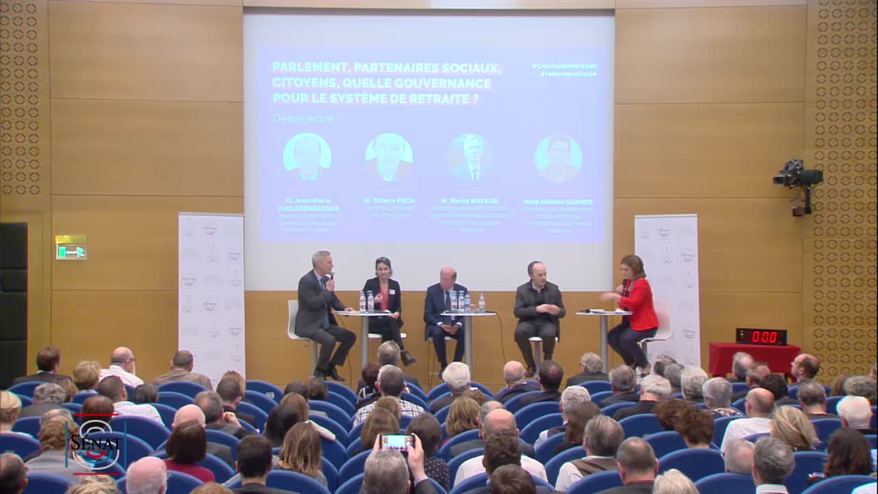 "Réforme des retraites : la parole aux partenaires sociaux".