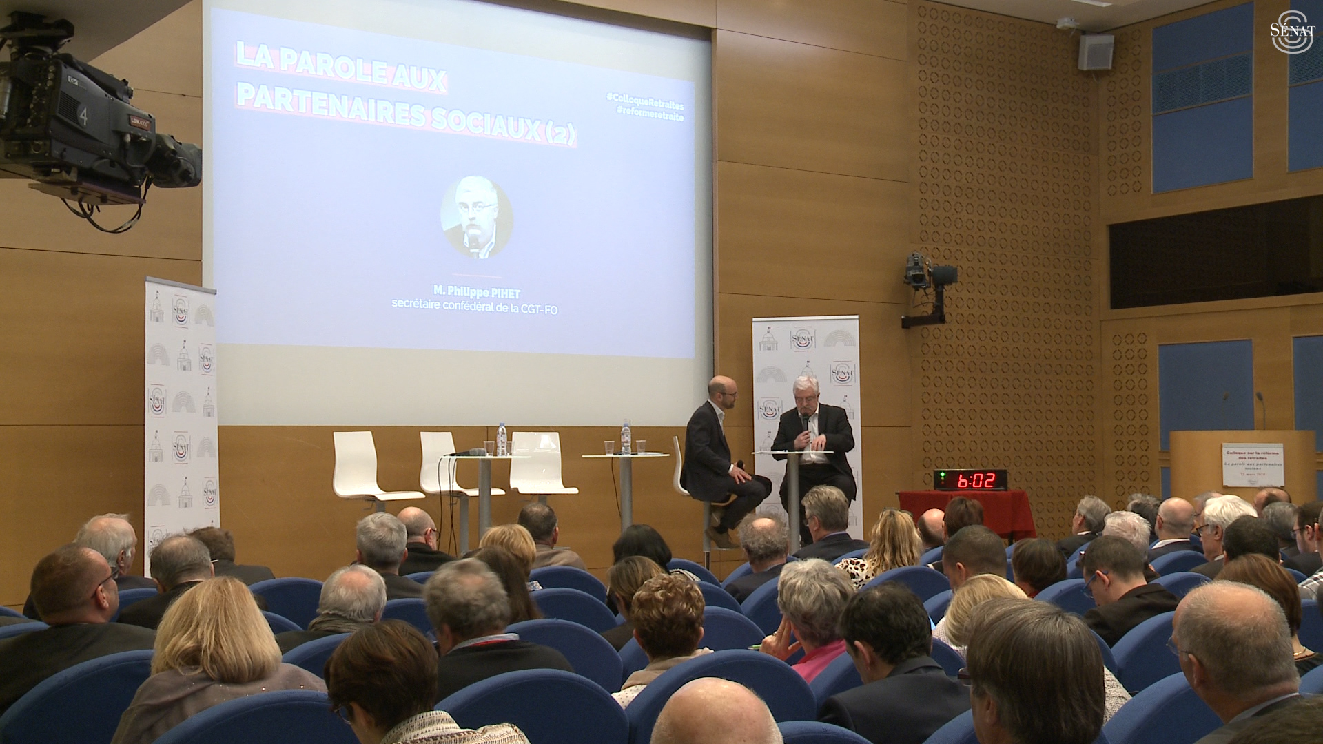 Colloque sur la réforme des retraites : la parole aux partenaires sociaux