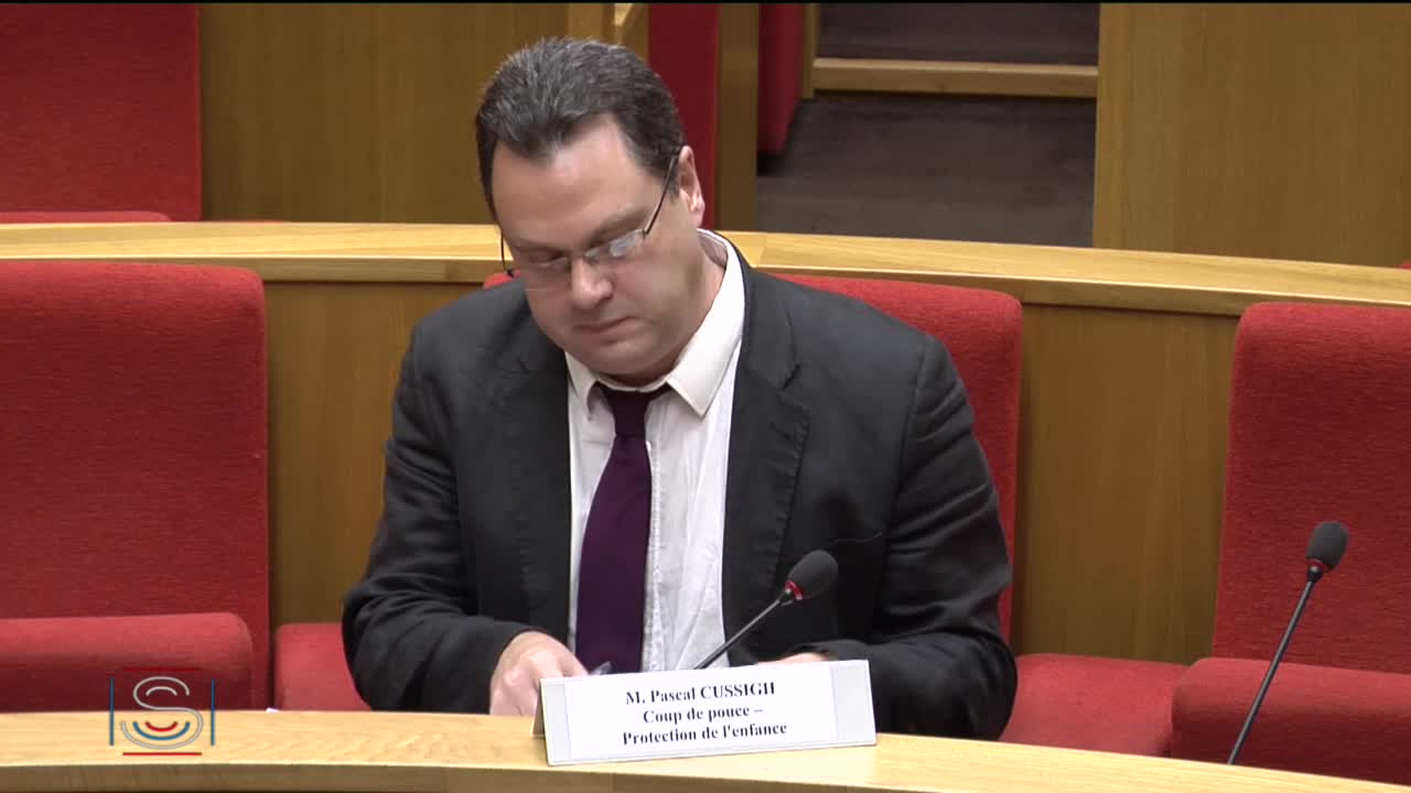Audition plénière - MCI Répression infractions sexuelles sur mineurs