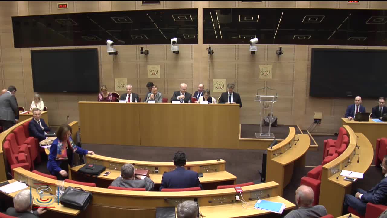 Audition sur la politique des lanceurs spatiaux.