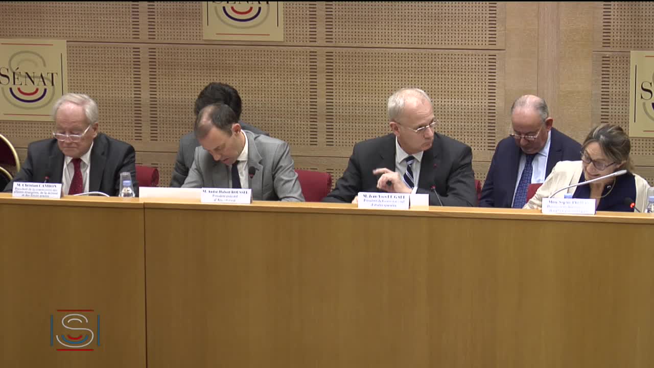 Audition sur la politique des lanceurs spatiaux.