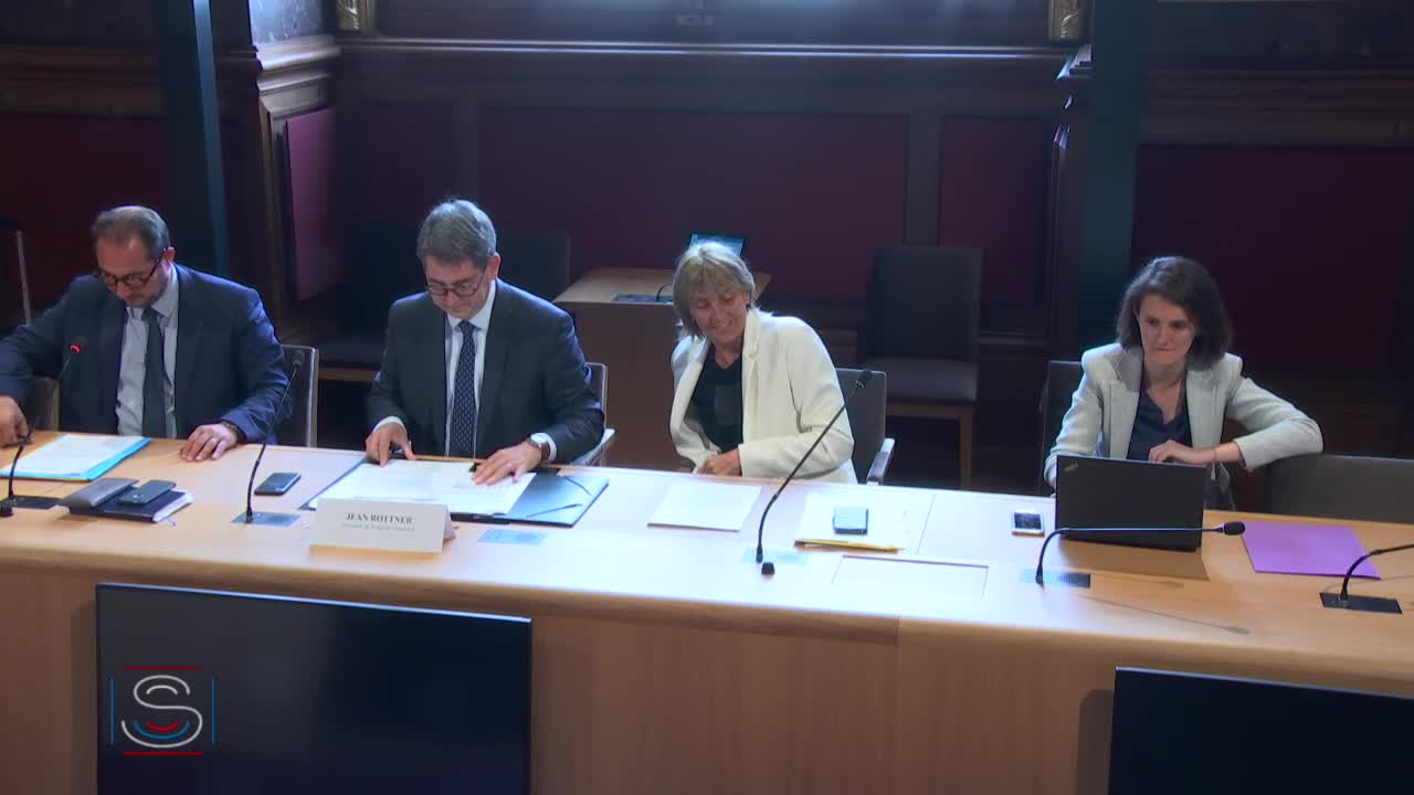 MI enjeux de la filière sidérurgique - Audition de M. Jean ROTTNER, président de la Région Grand Est