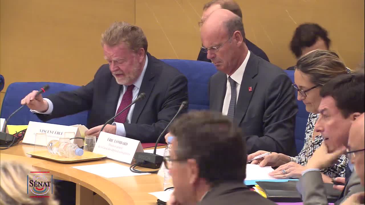 Audition de M. Éric LOMBARD, directeur général de la Caisse des dépôts et consignations