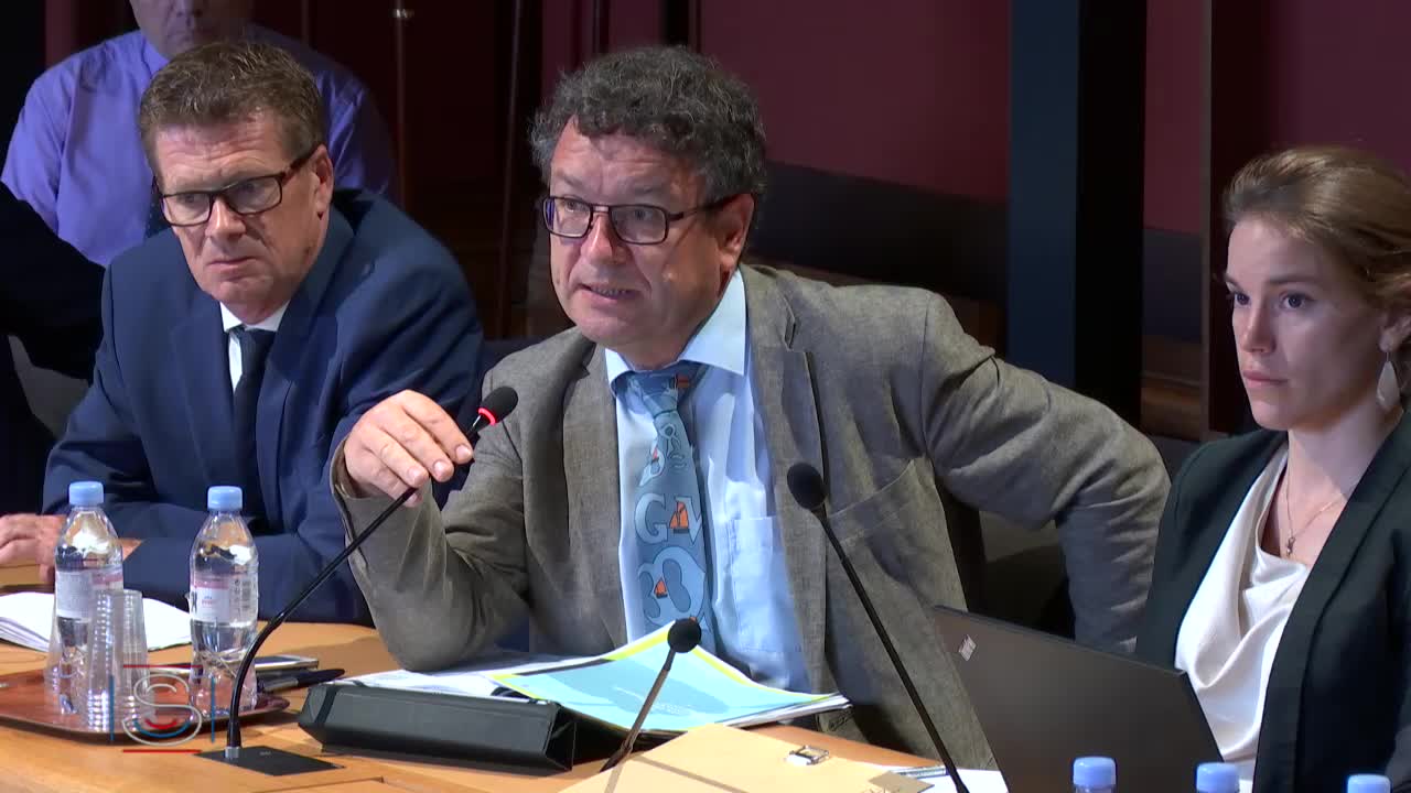 Audition plénière - Transports aériens et aménagement des territoires