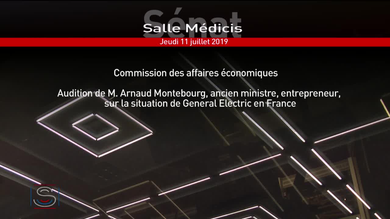 Affaires économiques: Audition de M. Arnaud Montebourg, ancien ministre, entrepreneur, sur la situation de General Electric en France et les outils de l’État pour mieux anticiper les conséquences économiques des cessions d’entreprises françaises