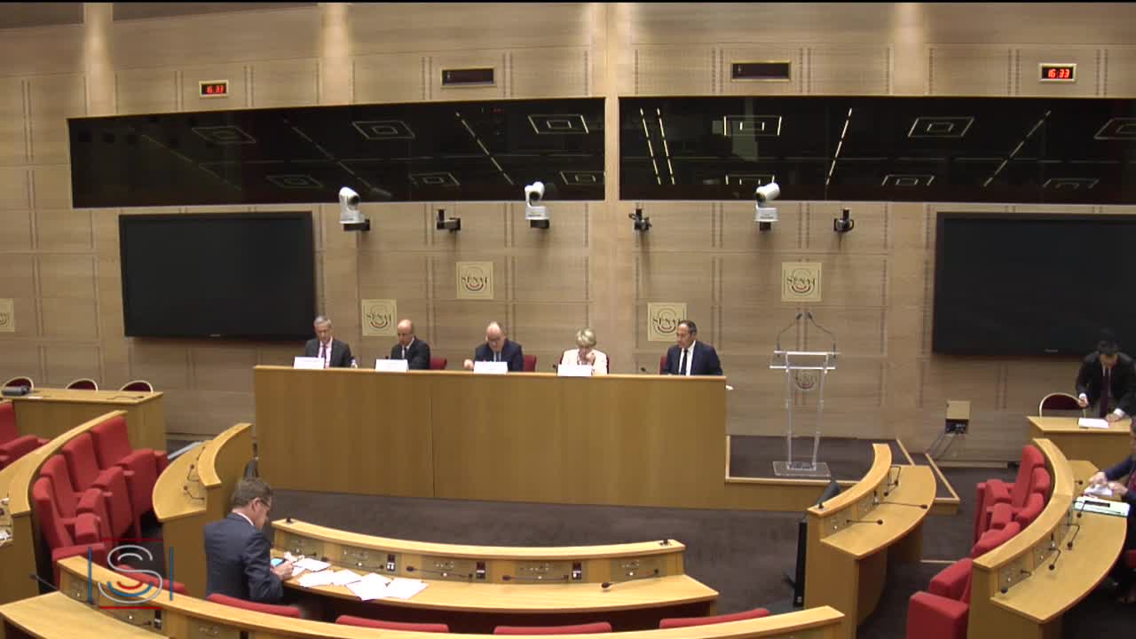 Audition plénière - Transports aériens et aménagement des territoires