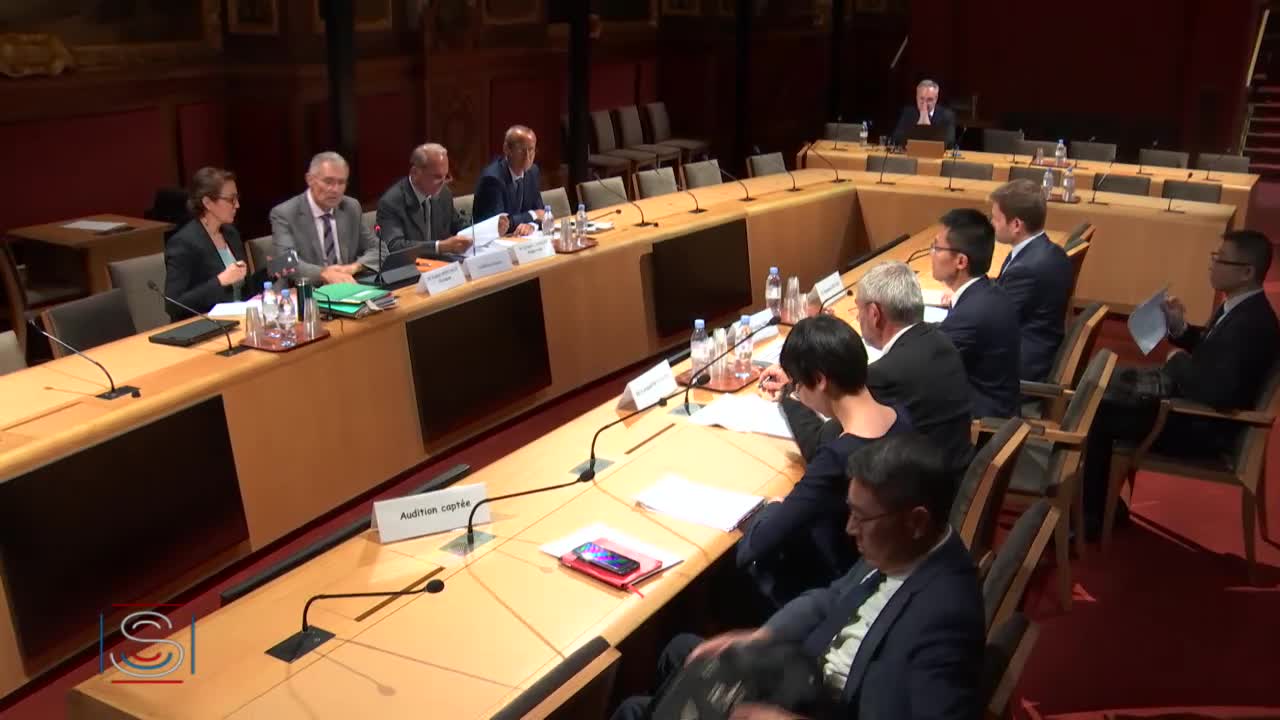 Audition de M. Weiliang Shi, directeur général de Huawei France