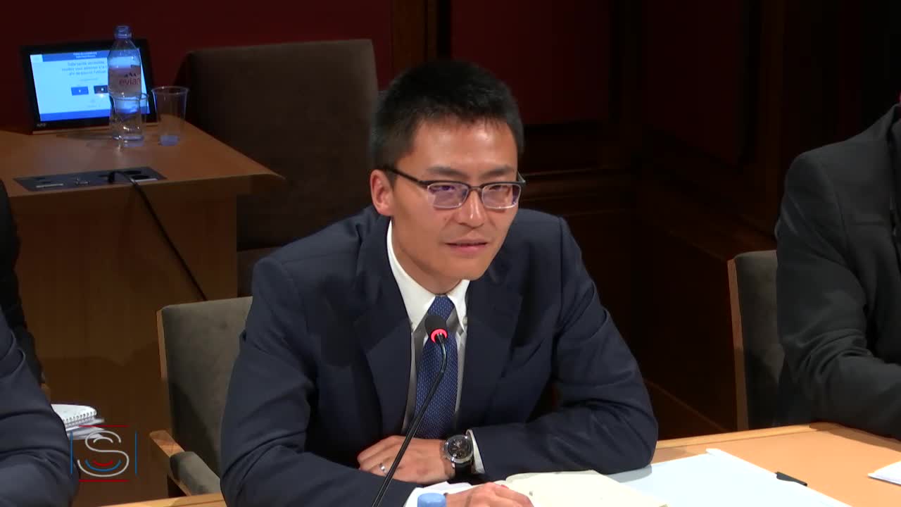 Audition de M. Weiliang Shi, directeur général de Huawei France