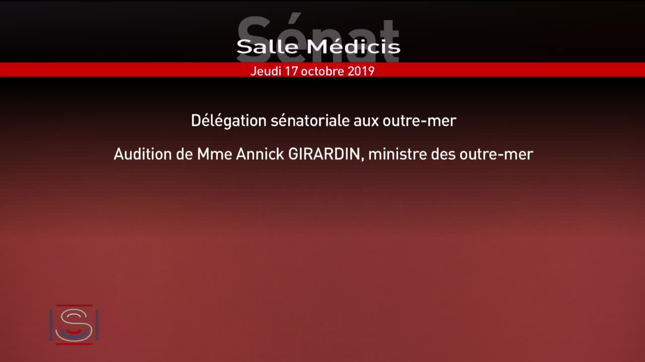 Audition de Mme Annick Girardin, ministre des outre-mer