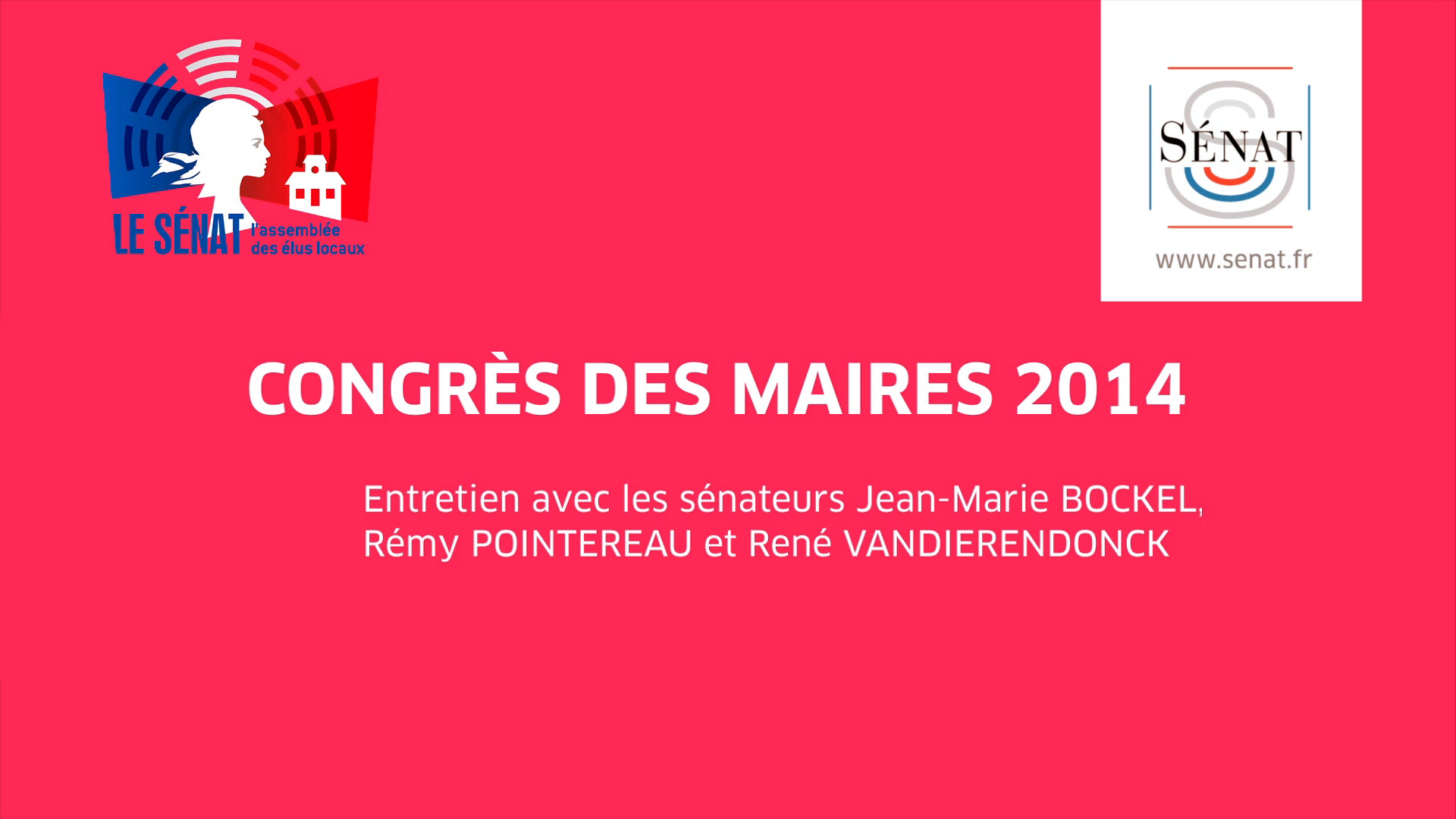 Congrès des maires 2014