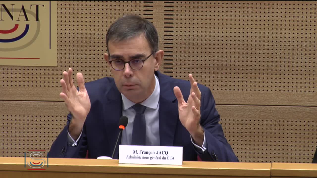 Audition de M. François Jacq, administrateur général du CEA