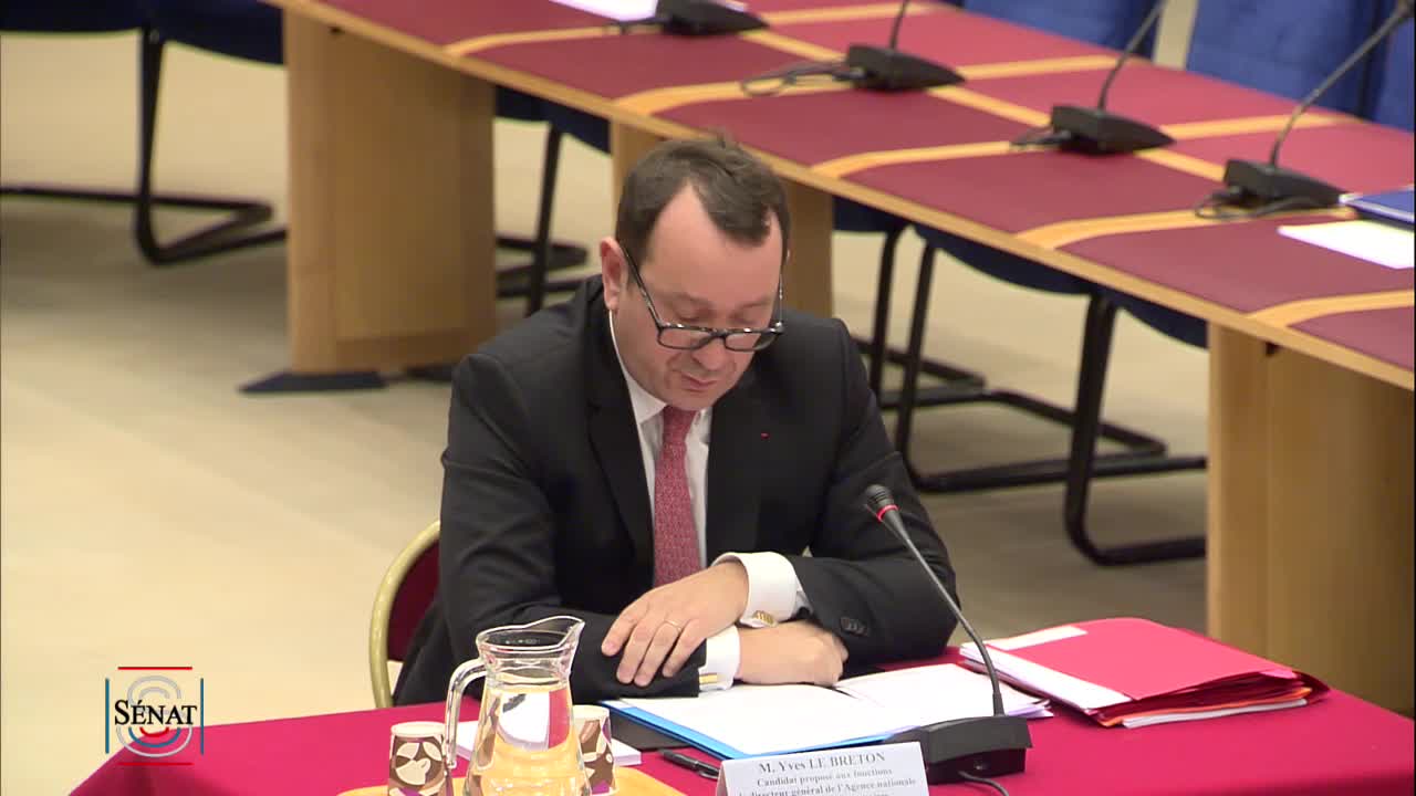 Agence nationale de la cohésion des territoires - Audition de M. Yves Le Breton