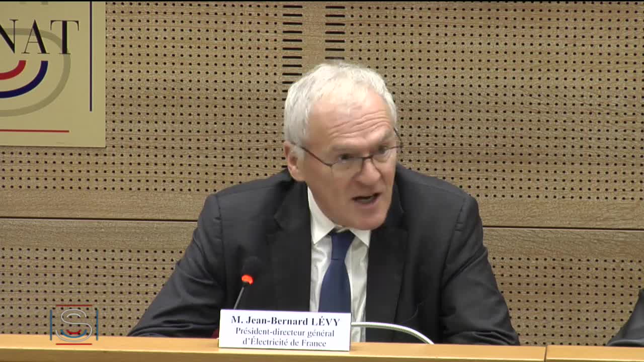 Audition de M. Jean-Bernard Lévy, président-directeur général d’EDF