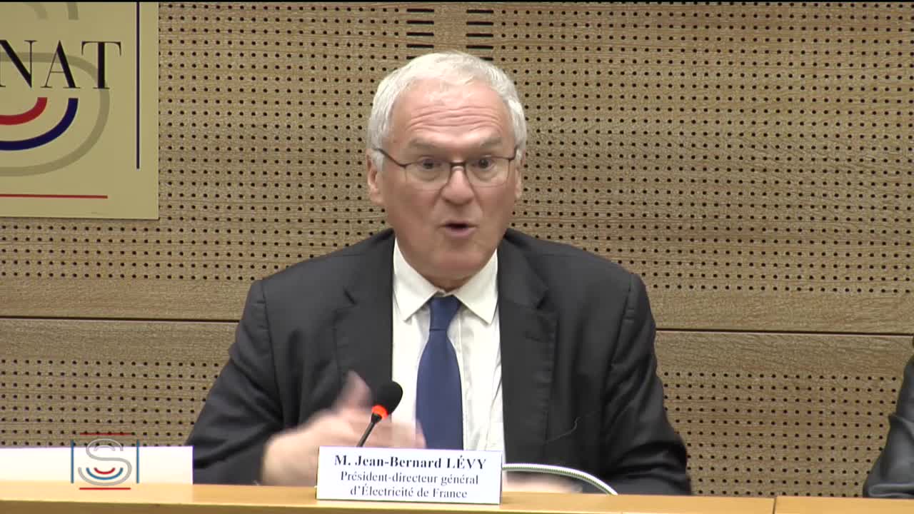 Audition de M. Jean-Bernard Lévy, président-directeur général d’EDF