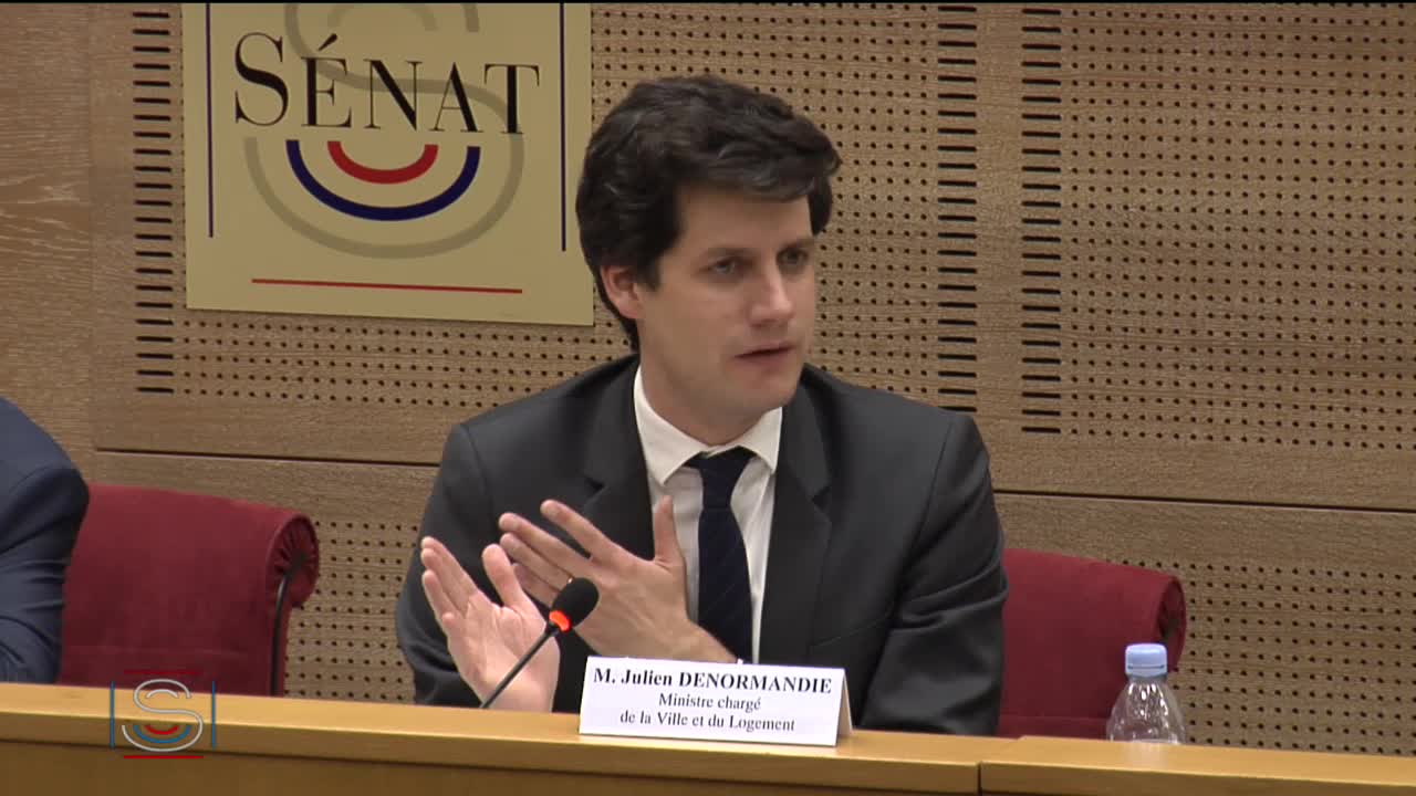 Projet de loi de finances pour 2020 - Audition de M. Julien Denormandie, ministre de la ville et du logement