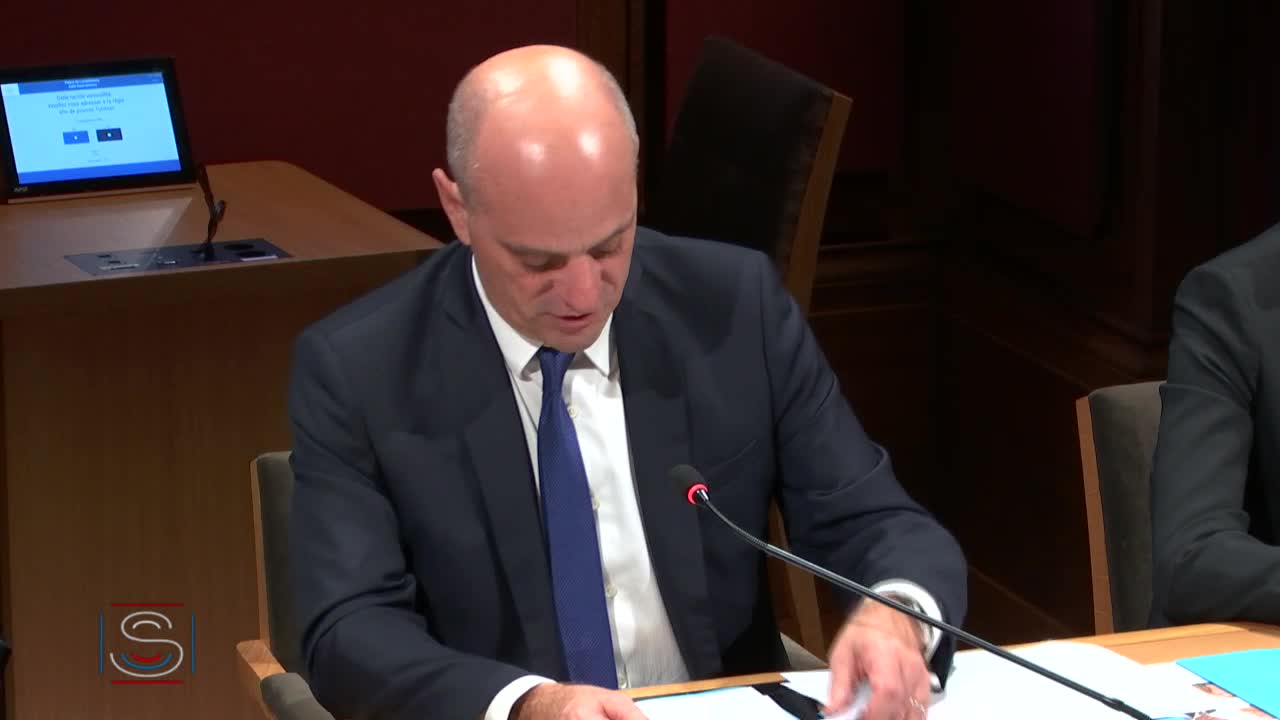 Audition de MM. Jean-Michel Blanquer, ministre de l’éducation nationale et de la jeunesse, et Gabriel Attal, secrétaire d’État, sur le PLF pour 2020