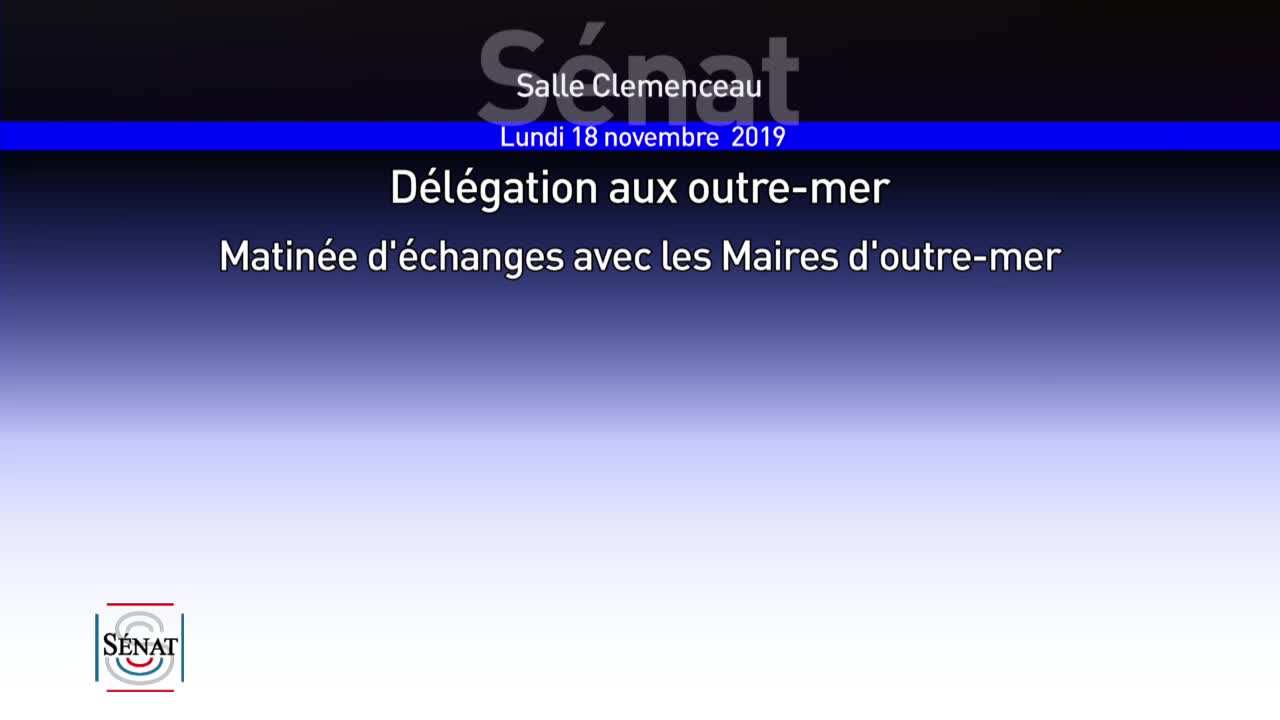 Échanges avec les élus locaux d’outre-mer-1