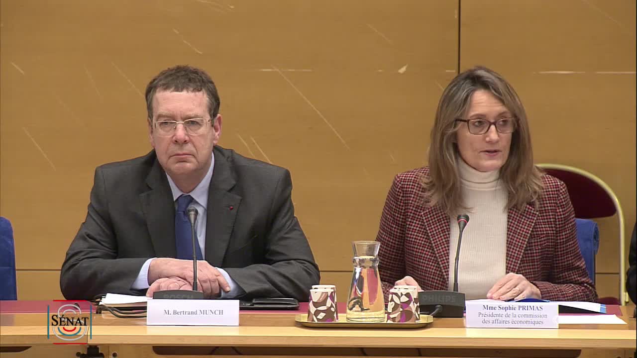 Office national des forêts - Audition, en application de l’article 13 de la Constitution, de M. Bertrand Munch