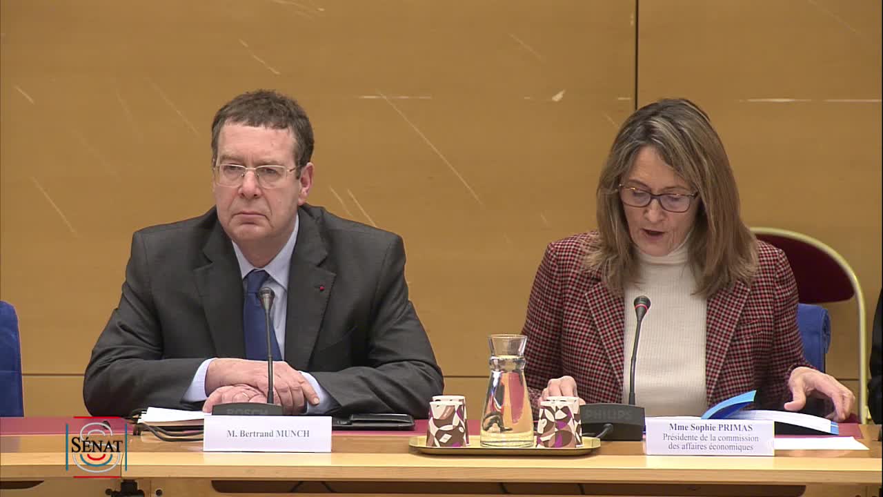 Office national des forêts - Audition, en application de l’article 13 de la Constitution, de M. Bertrand Munch