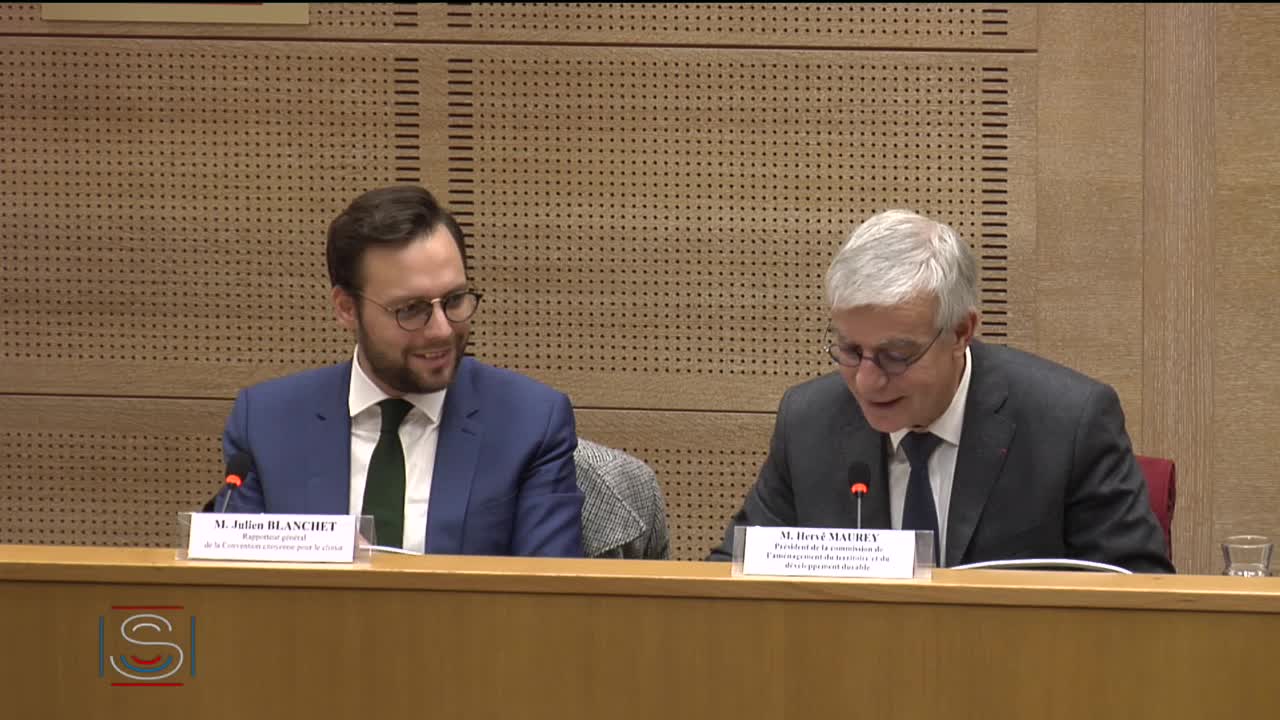 Audition de M. Julien Blanchet, Rapporteur général de la Convention citoyenne pour le climat