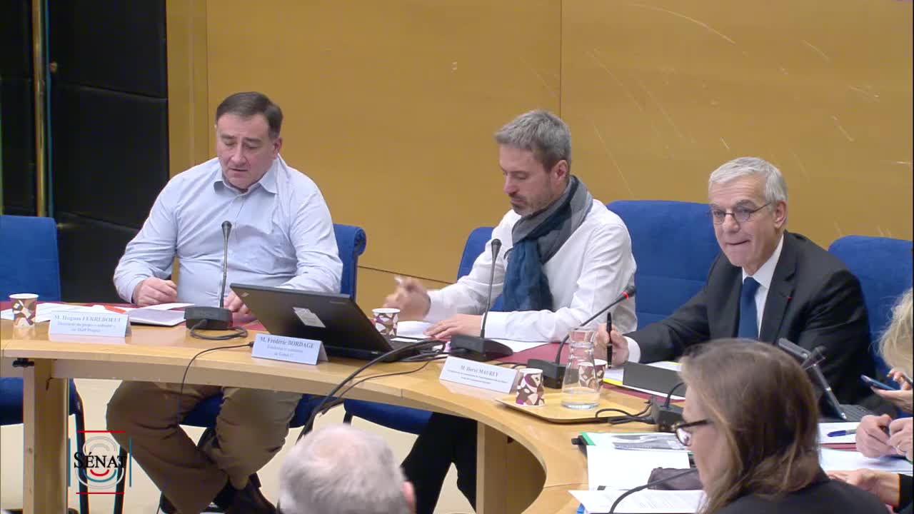 Table ronde relative à l'empreinte carbone du numérique