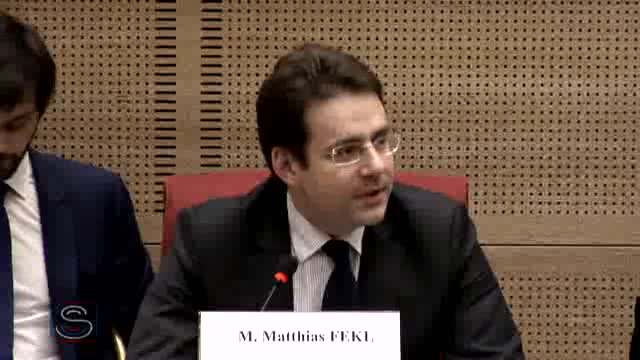 Audition de Matthias Fekl sur les négociations du Partenariat Transatlantique de Commerce et d'Investissement (TTIP).