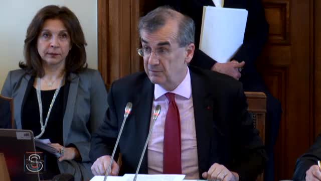 Audition de M. François Villeroy de Galhau, gouverneur de la Banque de France.
