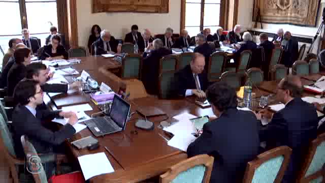 Communication de Albéric de Montgolfier sur le projet de programme de stabilité