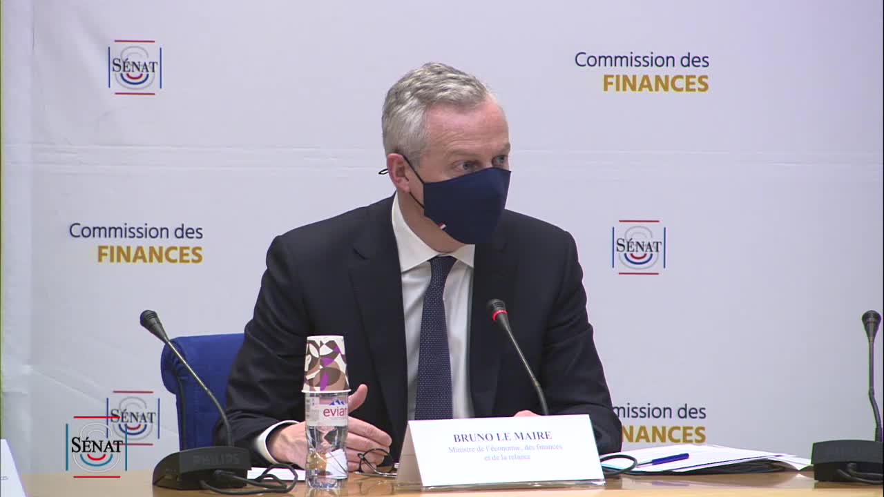 Suivi du plan de relance - Audition de M. Bruno LE MAIRE, ministre de l’économie des finances et de la relance