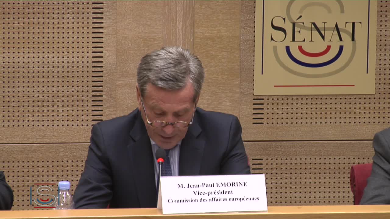 Projet d'accord économique et commercial global entre l'UE et le Canada - Audition de M. Matthias Fekl, secrétaire d'Etat