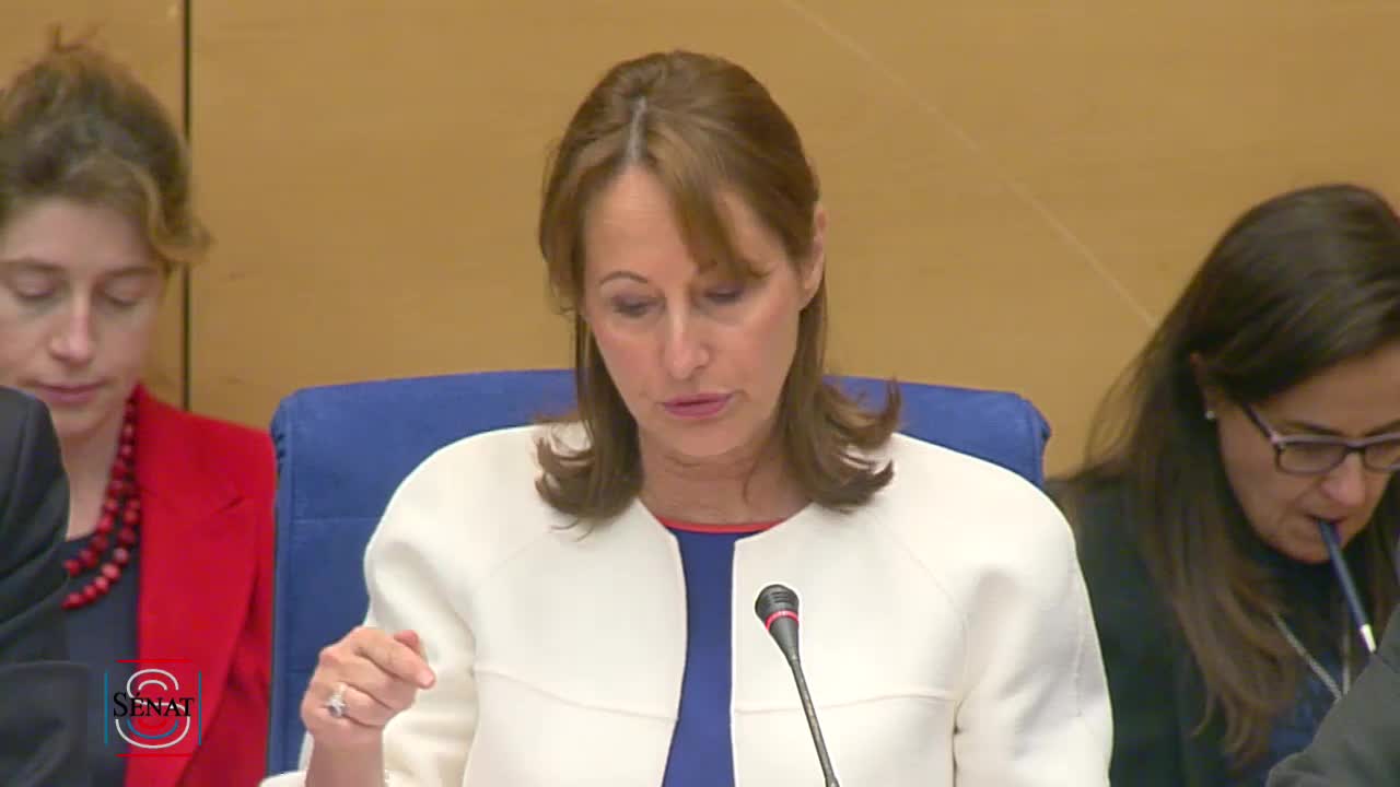 Audition de Mme Ségolène Royal, ministre