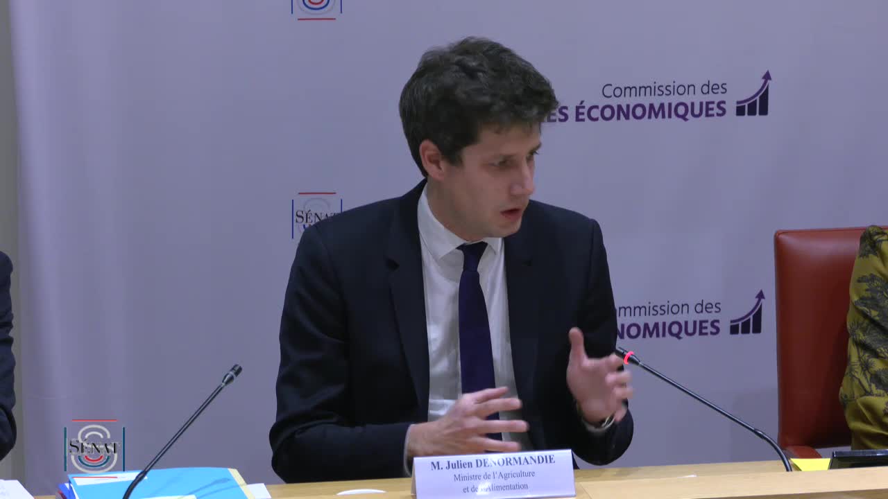 PLF 2022 - Audition de M. Julien Denormandie, ministre de l’Agriculture et de l’Alimentation