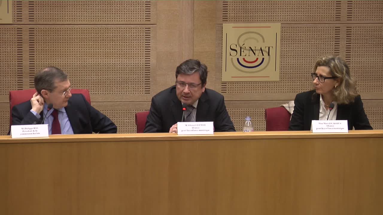 Création traitement données caractère personnel relatif aux passeports/CNI - Audition de l'Alliance pour la confiance numérique