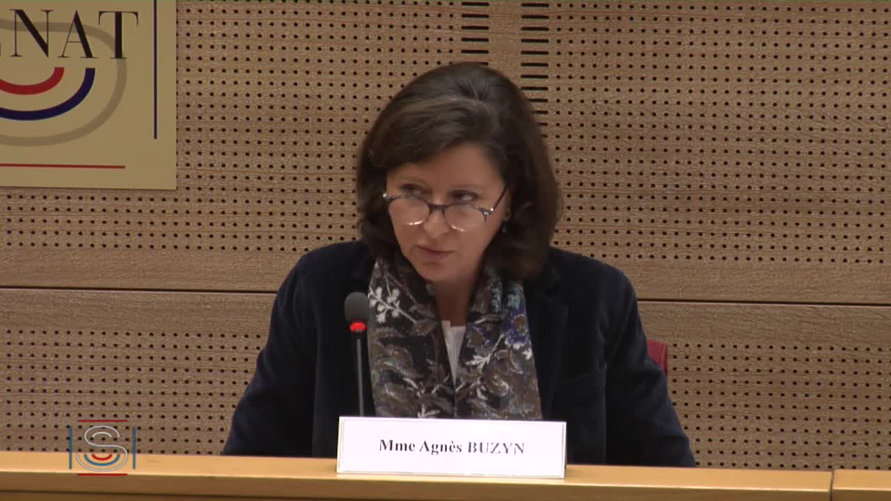 Audition, ouverte au public et à la presse, de Mme Agnès Buzyn - Candidat Haute Autorité de Santé (Article 13)