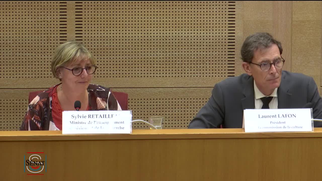 Enseignement supérieur et recherche : Sylvie Retailleau entendue au Sénat