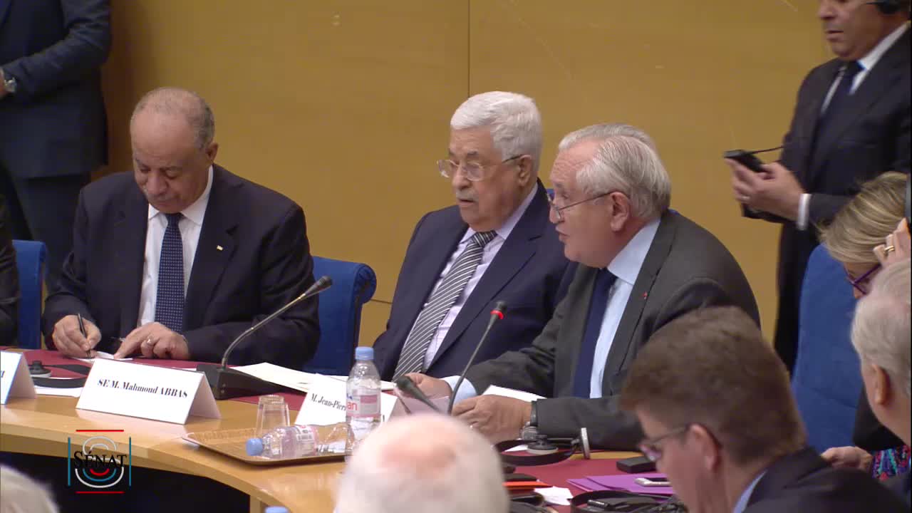 Audition de S.E. M. Mahmoud Abbas, Président de l'Autorité palestinienne