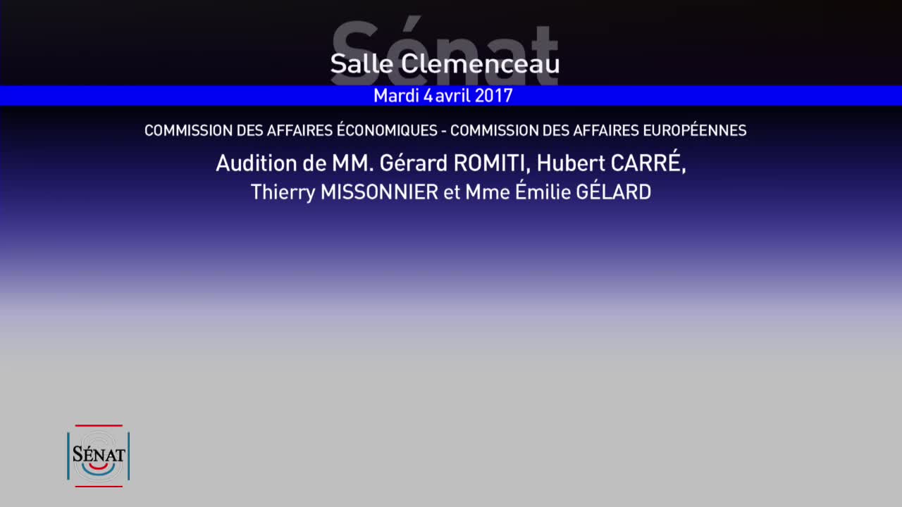 Audition des représentants du CNPMEM et du FROM Nord