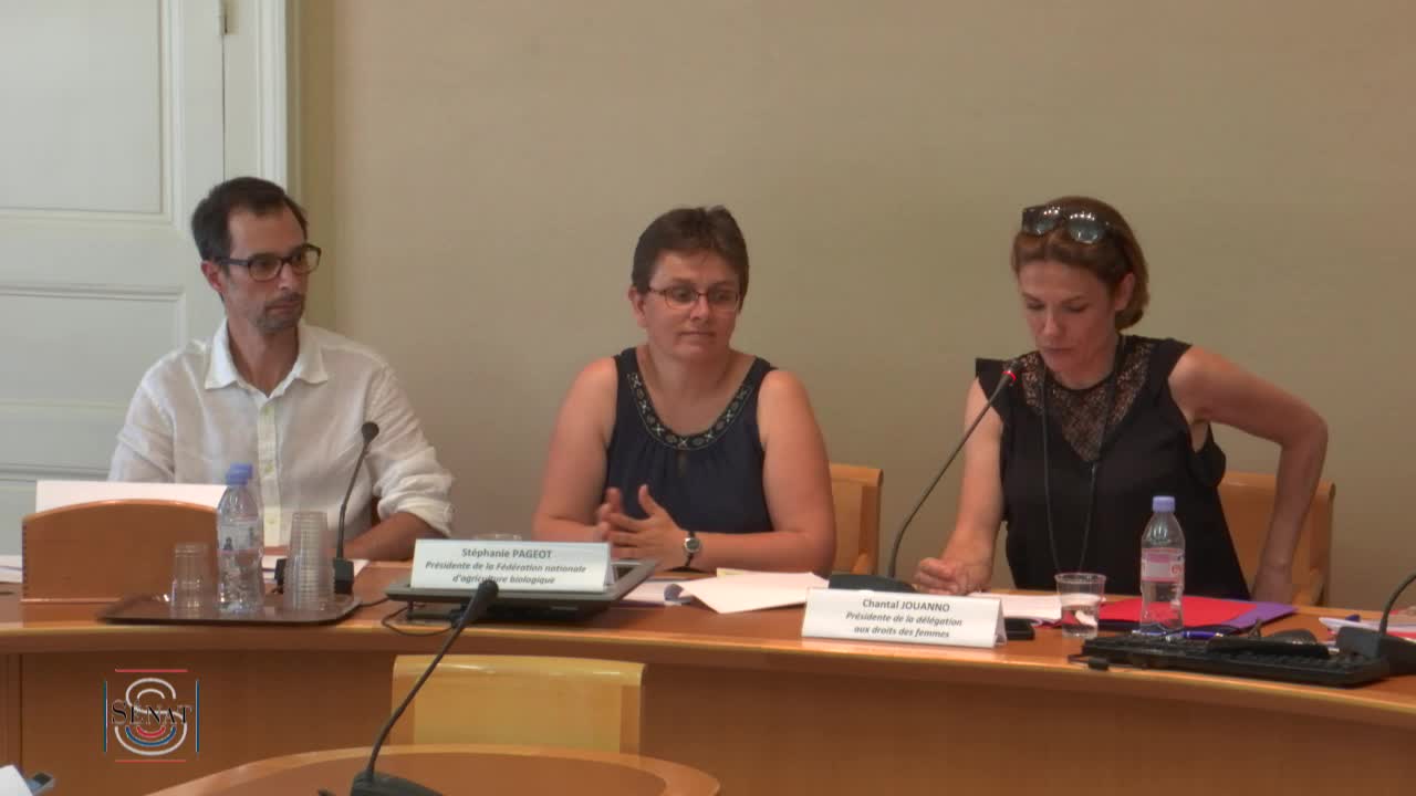 Audition de Mme Stéphanie Pageot, présidente de la Fédération nationale d'agriculture biologique