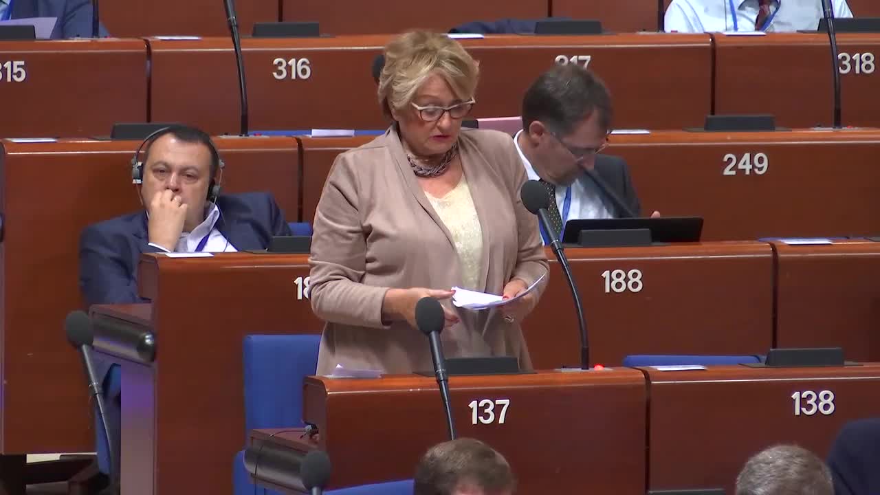 3ème partie de la session ordinaire de 2017 de l'APCE (26/06/2017 - 30/06/2017) - Terrorisme