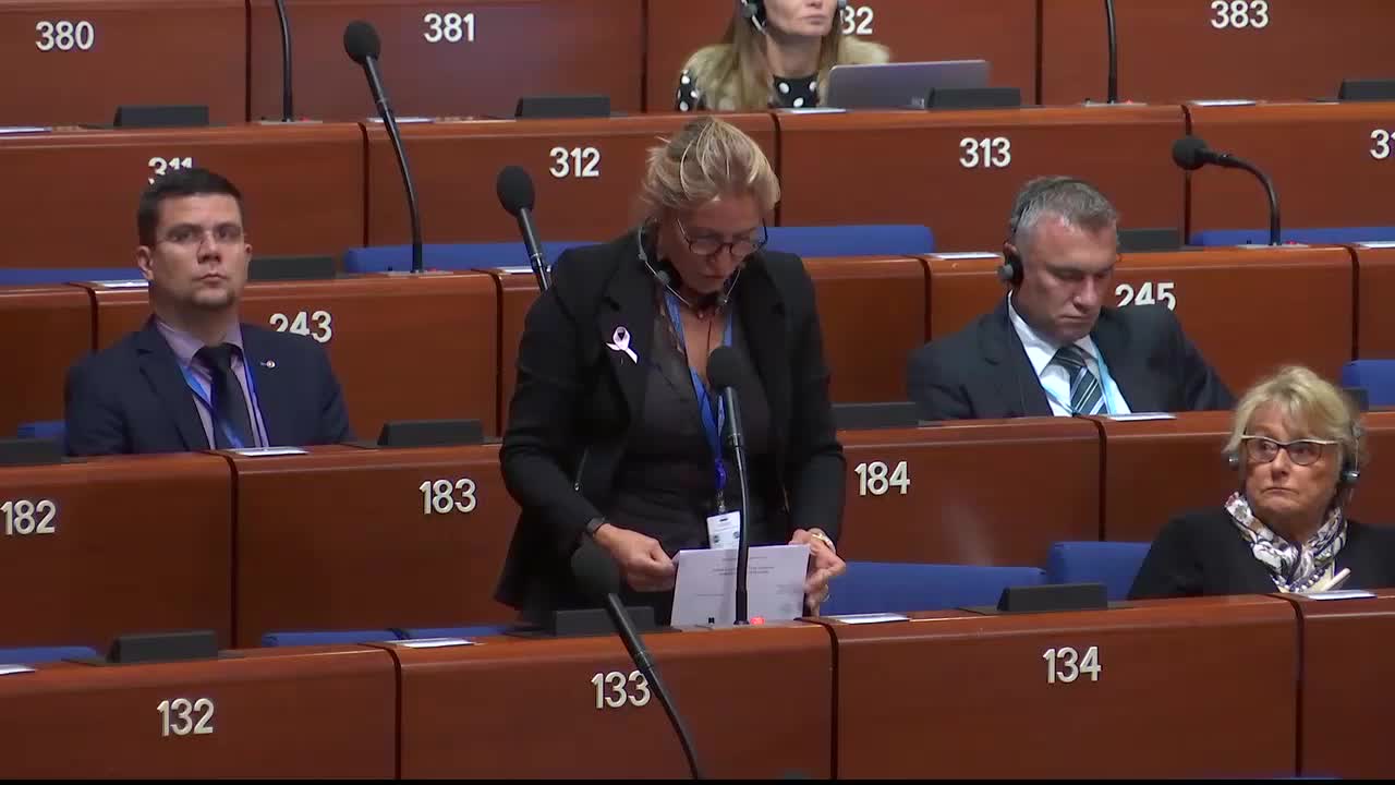 4ème partie de la session ordinaire de 2017 de l'APCE (09/10/2017 - 13/10/2017) - République tchèque