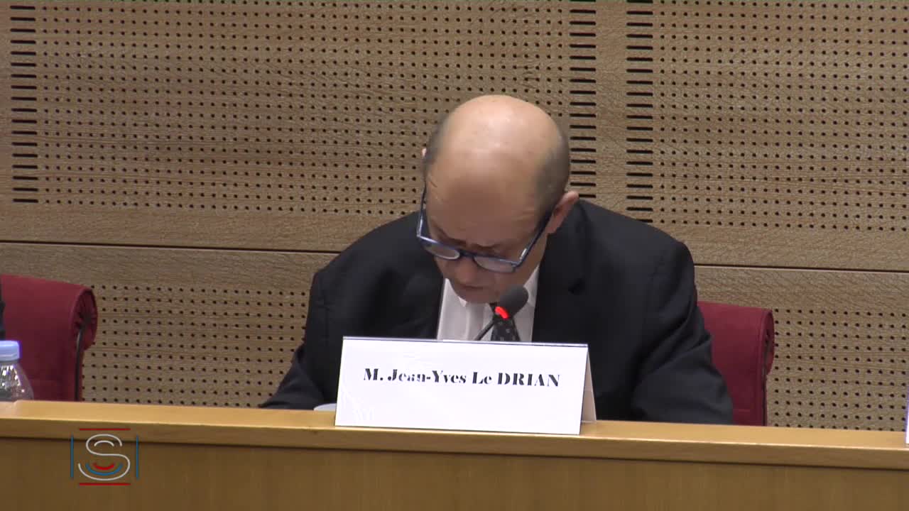 PLF 2018 - Audition M. Jean-Yves Le Drian, ministre