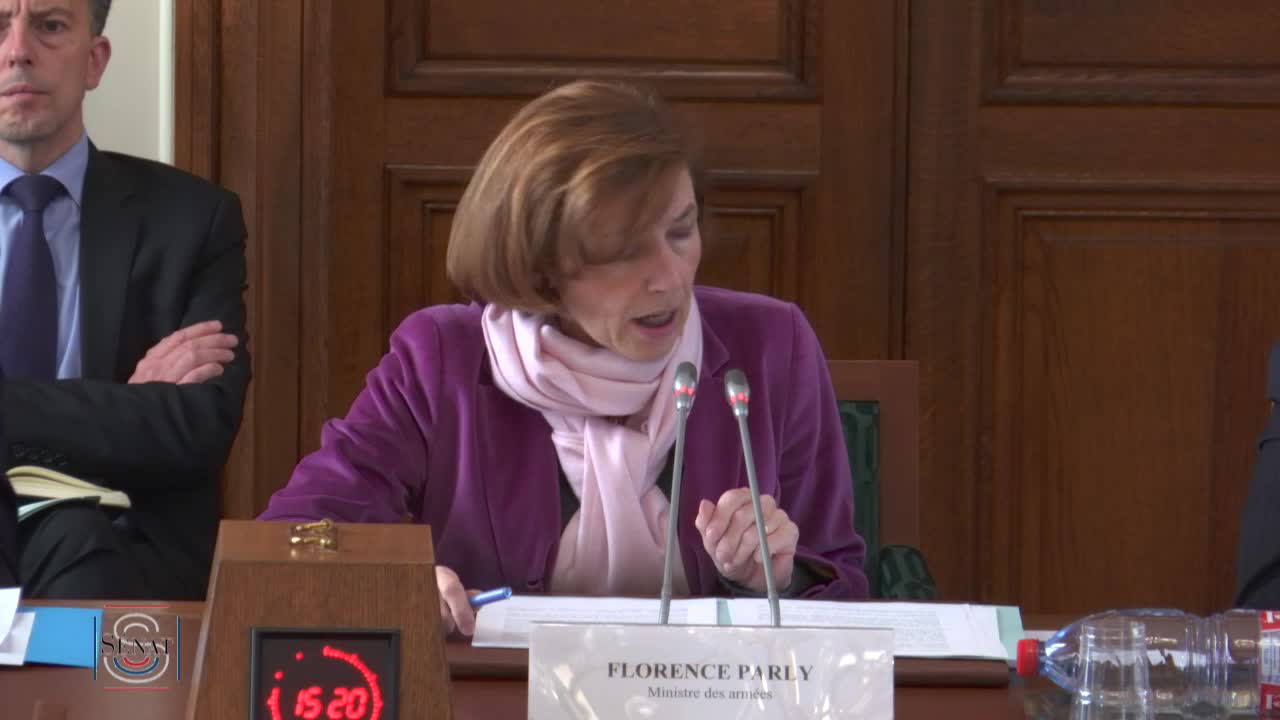 PLF 2018 - Audition Mme Florence Parly, ministre