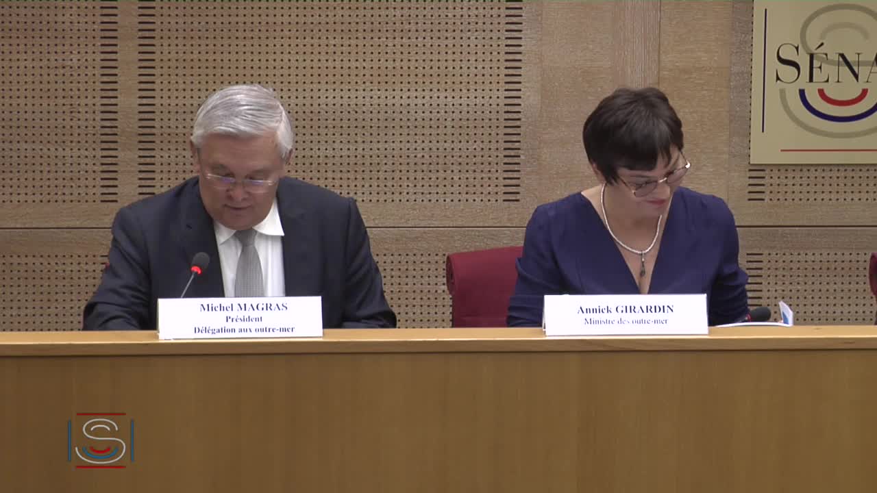 Audition de Mme Annick Girardin, ministre des outre-mer