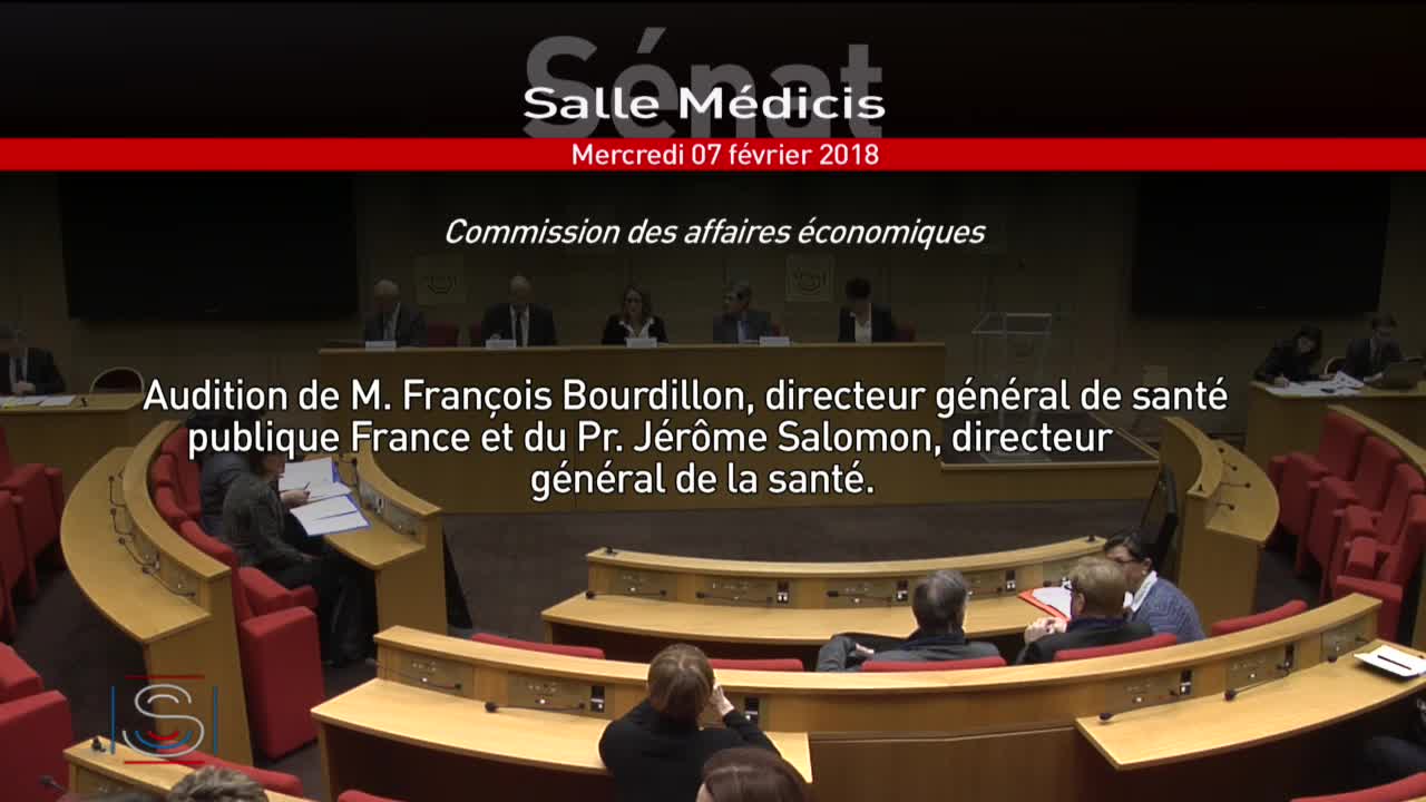 Audition M. François Bourdillon et Pr Jérôme Salomon