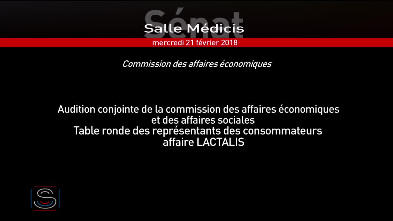Table ronde avec des représentants de consommateurs