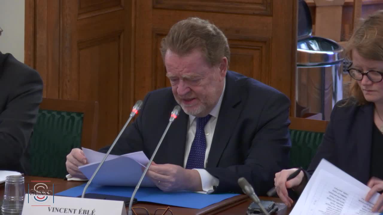 Audition de M. Guillaume Boudy, secrétaire général pour l'investissement
