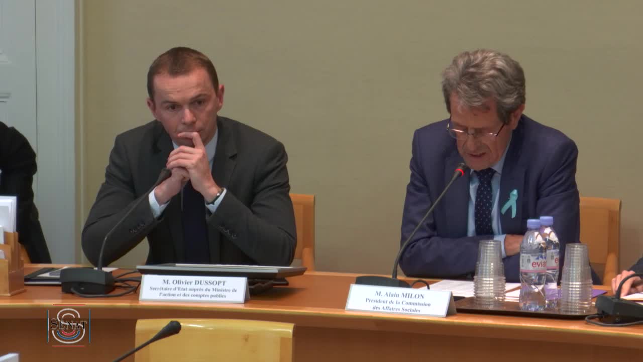 Situation et perspectives comptes publics - Audition M. Olivier Dussopt, secrétaire d'Etat